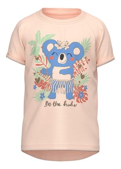 NAME IT T-Shirt 13215038 Różowy Regular Fit ze sklepu MODIVO w kategorii Bluzki dziewczęce - zdjęcie 181189821