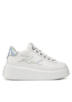 KARL LAGERFELD Sneakersy KL63510A Biały ze sklepu MODIVO w kategorii Buty sportowe dziecięce - zdjęcie 181189833