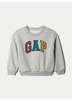Gap Bluza 542396-01 Szary Regular Fit ze sklepu MODIVO w kategorii Bluzy chłopięce - zdjęcie 181190222