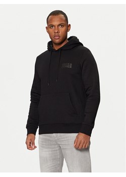 Jack&Jones Bluza Corp Logo 12152840 Czarny Regular Fit ze sklepu MODIVO w kategorii Bluzy męskie - zdjęcie 181190270