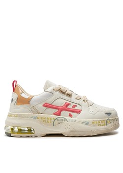 Premiata Sneakersy Draked VAR 356 Écru ze sklepu MODIVO w kategorii Buty sportowe damskie - zdjęcie 181190301