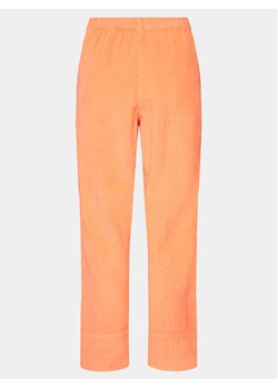 American Vintage Spodnie materiałowe Padow PADO137E24 Pomarańczowy Relaxed Fit ze sklepu MODIVO w kategorii Spodnie damskie - zdjęcie 181190302