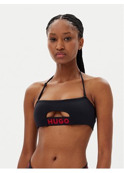 HUGO Góra od bikini Dotti 50540224 Czarny ze sklepu MODIVO w kategorii Stroje kąpielowe - zdjęcie 181190314