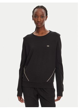 Liu Jo Sport Bluza TA5039 JS182 Czarny Relaxed Fit ze sklepu MODIVO w kategorii Bluzy damskie - zdjęcie 181190381