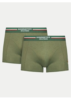 Aeronautica Militare Komplet 2 par bokserek AM1UBX001 Khaki ze sklepu MODIVO w kategorii Majtki męskie - zdjęcie 181190452