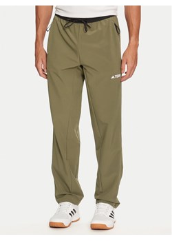 adidas Spodnie outdoor Terrex Liteflex Hiking IQ3510 Zielony Regular Fit ze sklepu MODIVO w kategorii Spodnie męskie - zdjęcie 181190514