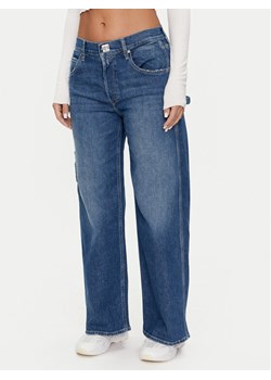 Replay Jeansy WA526 .000.773 761 Granatowy Wide Leg ze sklepu MODIVO w kategorii Jeansy damskie - zdjęcie 181190554