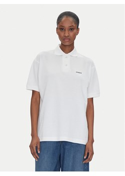 2NDDAY Polo Aralena 2252248329 Biały Loose Fit ze sklepu MODIVO w kategorii Bluzki damskie - zdjęcie 181190691