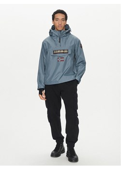 Napapijri Kurtka anorak Rainforest Next Sum NP0A4ILW Niebieski Loose Fit ze sklepu MODIVO w kategorii Kurtki męskie - zdjęcie 181190734