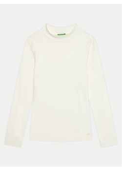 United Colors Of Benetton Golf 3AOUC201O Écru Regular Fit ze sklepu MODIVO w kategorii Bluzki dziewczęce - zdjęcie 181190771