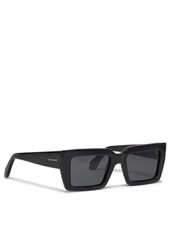 Salvatore Ferragamo Okulary przeciwsłoneczne SF1108S 001 Czarny ze sklepu MODIVO w kategorii Okulary przeciwsłoneczne damskie - zdjęcie 181190772