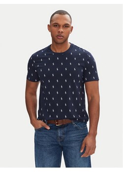 Polo Ralph Lauren T-Shirt 714899612006 Granatowy Regular Fit ze sklepu MODIVO w kategorii T-shirty męskie - zdjęcie 181190792