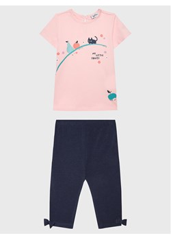 OVS Komplet t-shirt i legginsy 1766924 Różowy Regular Fit ze sklepu MODIVO w kategorii Komplety niemowlęce - zdjęcie 181190921