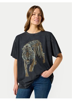 Wrangler T-Shirt 112356445 Czarny Oversize ze sklepu MODIVO w kategorii Bluzki damskie - zdjęcie 181190994
