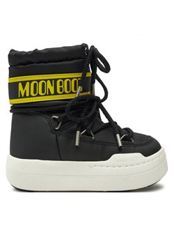 Moon Boot Śniegowce Junior Park Boot 80D3440020 Czarny ze sklepu MODIVO w kategorii Buty zimowe dziecięce - zdjęcie 181191043