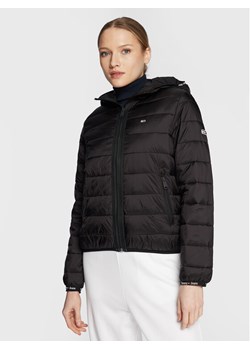 Tommy Jeans Kurtka przejściowa Quilted Tape DW0DW15168 Czarny Regular Fit ze sklepu MODIVO w kategorii Kurtki damskie - zdjęcie 181191052