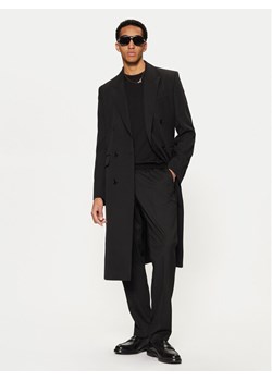 AMI PARIS Płaszcz przejściowy HCO319.WV0037 Czarny Regular Fit ze sklepu MODIVO w kategorii Płaszcze męskie - zdjęcie 181191093