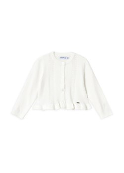 Mayoral Kardigan 1398 Écru Regular Fit ze sklepu MODIVO w kategorii Bluzy i swetry - zdjęcie 181191324
