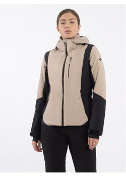 4F Kurtka narciarska 4FAW23TTJAF340 Brązowy Slim Fit ze sklepu MODIVO w kategorii Kurtki damskie - zdjęcie 181191361