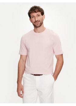 Boss T-Shirt Thompson 01 50468347 Różowy Regular Fit ze sklepu MODIVO w kategorii T-shirty męskie - zdjęcie 181191401
