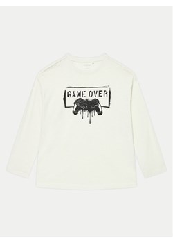NAME IT Bluzka 13231403 Écru Box Fit ze sklepu MODIVO w kategorii T-shirty chłopięce - zdjęcie 181191431