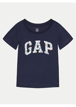 Gap T-Shirt 862085 Granatowy Regular Fit ze sklepu MODIVO w kategorii Bluzki dziewczęce - zdjęcie 181191643