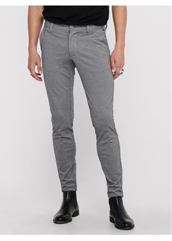 Only & Sons Chinosy Mark 22010209 Szary Slim Fit ze sklepu MODIVO w kategorii Spodnie męskie - zdjęcie 181191703