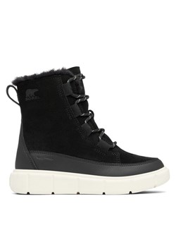 Sorel Śniegowce Youth Explorer III Lace Wp 2088511010 Czarny ze sklepu MODIVO w kategorii Buty zimowe dziecięce - zdjęcie 181191720
