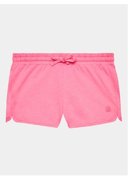 United Colors Of Benetton Szorty sportowe 3I1XG900N Różowy Regular Fit ze sklepu MODIVO w kategorii Spodenki dziewczęce - zdjęcie 181191882