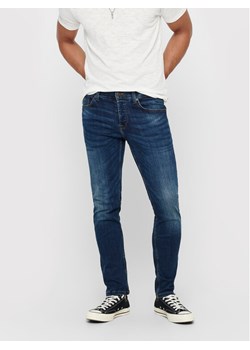 Only & Sons Jeansy Weft 22005076 Granatowy Regular Fit ze sklepu MODIVO w kategorii Jeansy męskie - zdjęcie 181191964