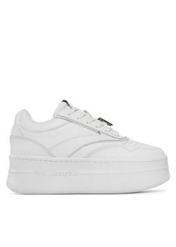 KARL LAGERFELD Sneakersy KL65020 Biały ze sklepu MODIVO w kategorii Buty sportowe damskie - zdjęcie 181191974