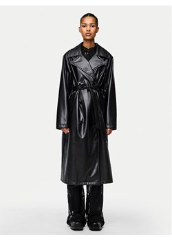 Pieces Trencz Natrix 17151426 Czarny Regular Fit ze sklepu MODIVO w kategorii Płaszcze damskie - zdjęcie 181192013