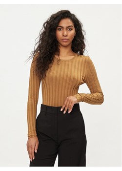 ONLY Sweter Ida 15268001 Brązowy Regular Fit ze sklepu MODIVO w kategorii Swetry damskie - zdjęcie 181192130