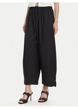 PINKO Spodnie materiałowe 105210 A2LD Czarny Relaxed Fit ze sklepu MODIVO w kategorii Spodnie damskie - zdjęcie 181192131