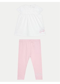 Guess Komplet bluzka i legginsy A4GG08 WG5N0 Kolorowy Regular Fit ze sklepu MODIVO w kategorii Komplety niemowlęce - zdjęcie 181192211