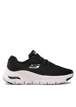 Skechers Sneakersy Arch Fit 149057/BKW Czarny ze sklepu MODIVO w kategorii Buty sportowe damskie - zdjęcie 181192304