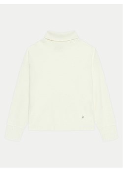 United Colors Of Benetton Golf 106WC200G Écru Regular Fit ze sklepu MODIVO w kategorii Swetry dziewczęce - zdjęcie 181192344
