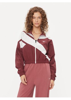 Reebok Kurtka przejściowa Classics Franchise IL4625 Czerwony Relaxed Fit ze sklepu MODIVO w kategorii Kurtki damskie - zdjęcie 181192422