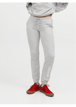 JJXX Spodnie dresowe Riley 12250114 Szary Slim Fit ze sklepu MODIVO w kategorii Spodnie damskie - zdjęcie 181192441