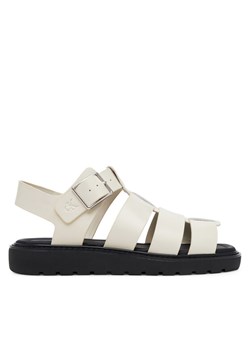 Calvin Klein Jeans Sandały Sq Molded Sdl Fisherman Mg Wn YW0YW01700 Écru ze sklepu MODIVO w kategorii Sandały damskie - zdjęcie 181192523