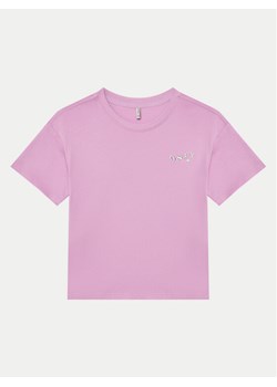 Kids ONLY T-Shirt Maiken 15313877 Fioletowy Regular Fit ze sklepu MODIVO w kategorii Bluzki dziewczęce - zdjęcie 181192552