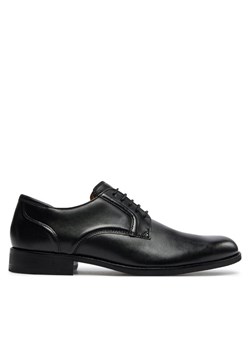 Clarks Półbuty Craftarlo Lace 26171449 Czarny ze sklepu MODIVO w kategorii Buty eleganckie męskie - zdjęcie 181192673
