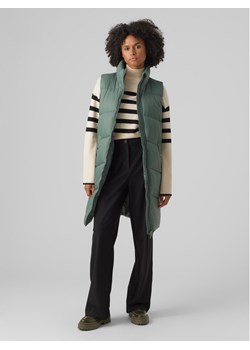 Vero Moda Bezrękawnik 10273950 Zielony Regular Fit ze sklepu MODIVO w kategorii Kamizelki damskie - zdjęcie 181192682