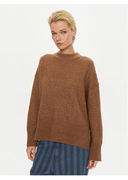 DAY BIRGER ÉT MIKKELSEN Sweter Josie DAY65243463 Brązowy Oversize ze sklepu MODIVO w kategorii Swetry damskie - zdjęcie 181192693