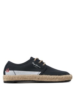 Pepe Jeans Espadryle Tourist Lace Boys PBS10096 Granatowy ze sklepu MODIVO w kategorii Półbuty dziecięce - zdjęcie 181192760