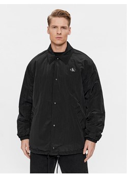 Calvin Klein Jeans Kurtka przejściowa Skater J30J325281 Czarny Relaxed Fit ze sklepu MODIVO w kategorii Kurtki męskie - zdjęcie 181192844