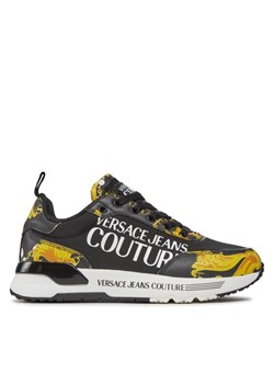 Versace Jeans Couture Sneakersy 75VA3SA3 Czarny ze sklepu MODIVO w kategorii Buty sportowe damskie - zdjęcie 181192873