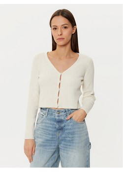 ONLY Kardigan Rica 15334914 Beżowy Slim Fit ze sklepu MODIVO w kategorii Swetry damskie - zdjęcie 181193134