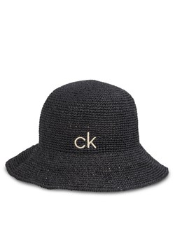 Calvin Klein Kapelusz Wide Brim Straw Bucket Hat K60K612914 Czarny ze sklepu MODIVO w kategorii Kapelusze damskie - zdjęcie 181193193