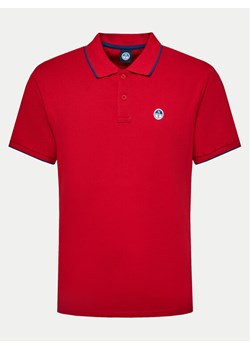 North Sails Polo 692452 Czerwony Regular Fit ze sklepu MODIVO w kategorii T-shirty męskie - zdjęcie 181193204